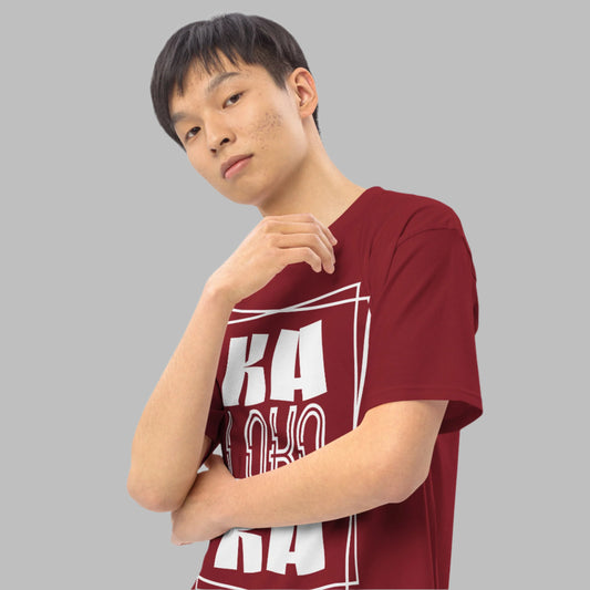 Kaloko Ka Filipino Streetwear Graphic Tee featuring bold typography with a contemporary geometric design, celebrating humorous Filipino expressions.