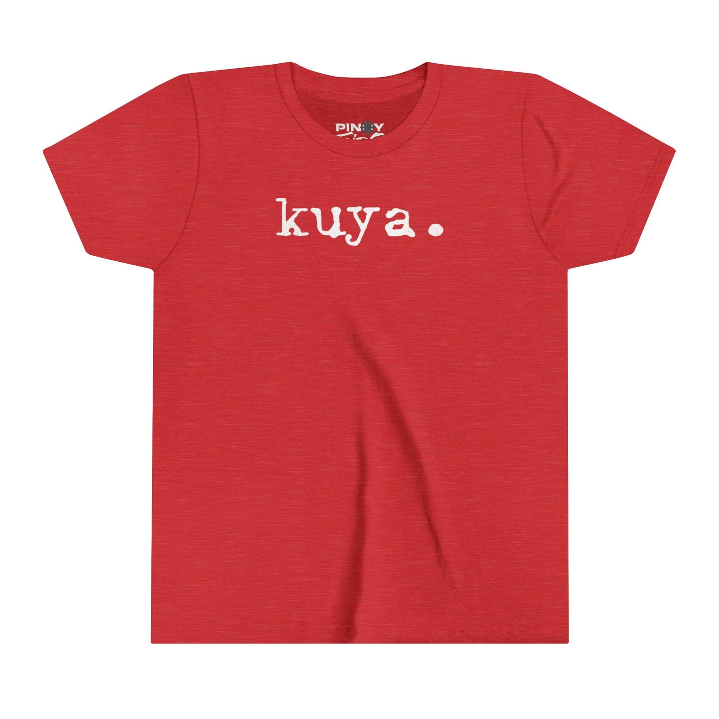 Kuya Typewriter Text Youth Tee