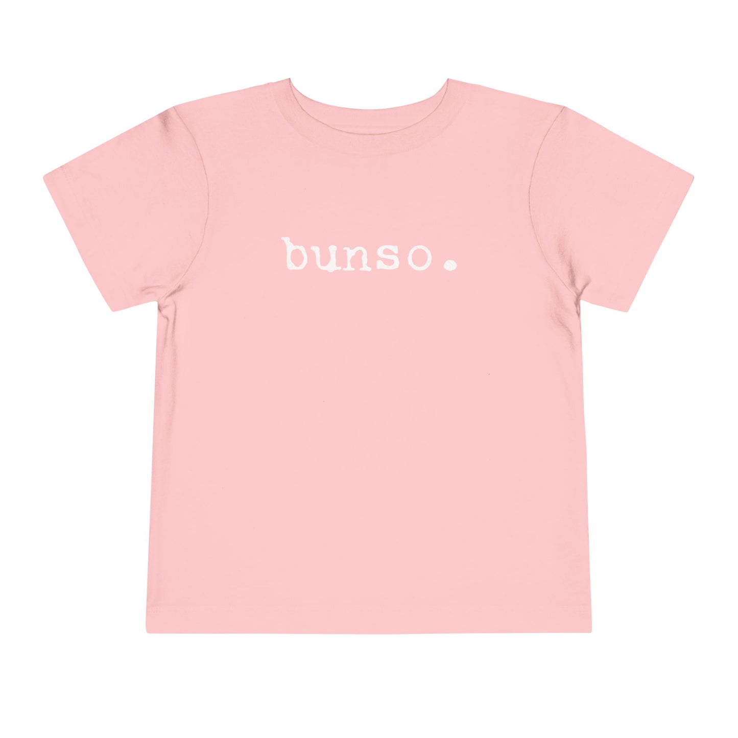 Bunso Typewriter Text Toddler Tee