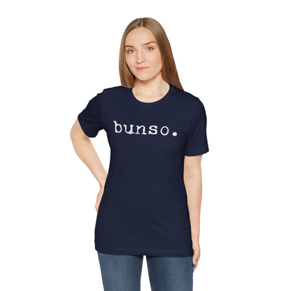 Bunso Typewriter Text Tee (W)