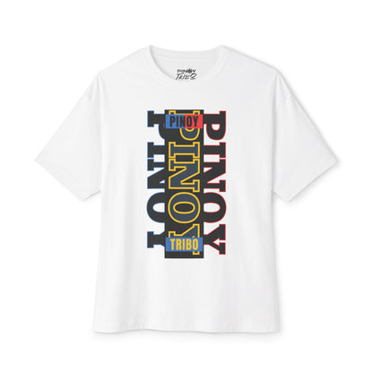 Pinoy Vertical Tri-Color Streetwear Tee