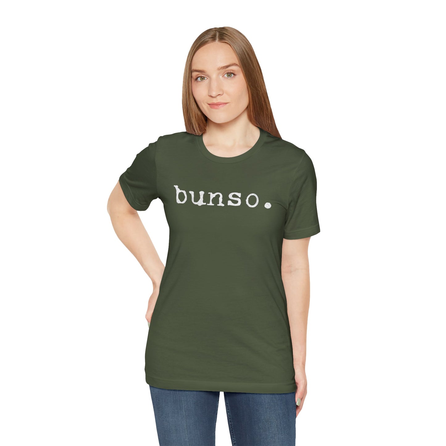 Bunso Typewriter Text Tee (W)