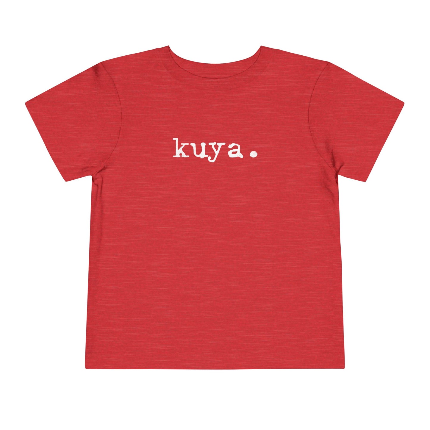 Kuya Typewriter Text Toddler Tee