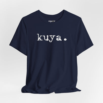 Kuya Typewriter Text Tee