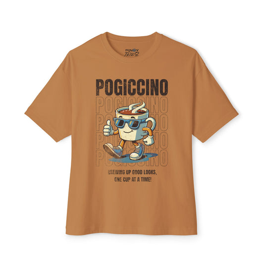 Pogi Cappuccino Vintage Style Streetwear Tee