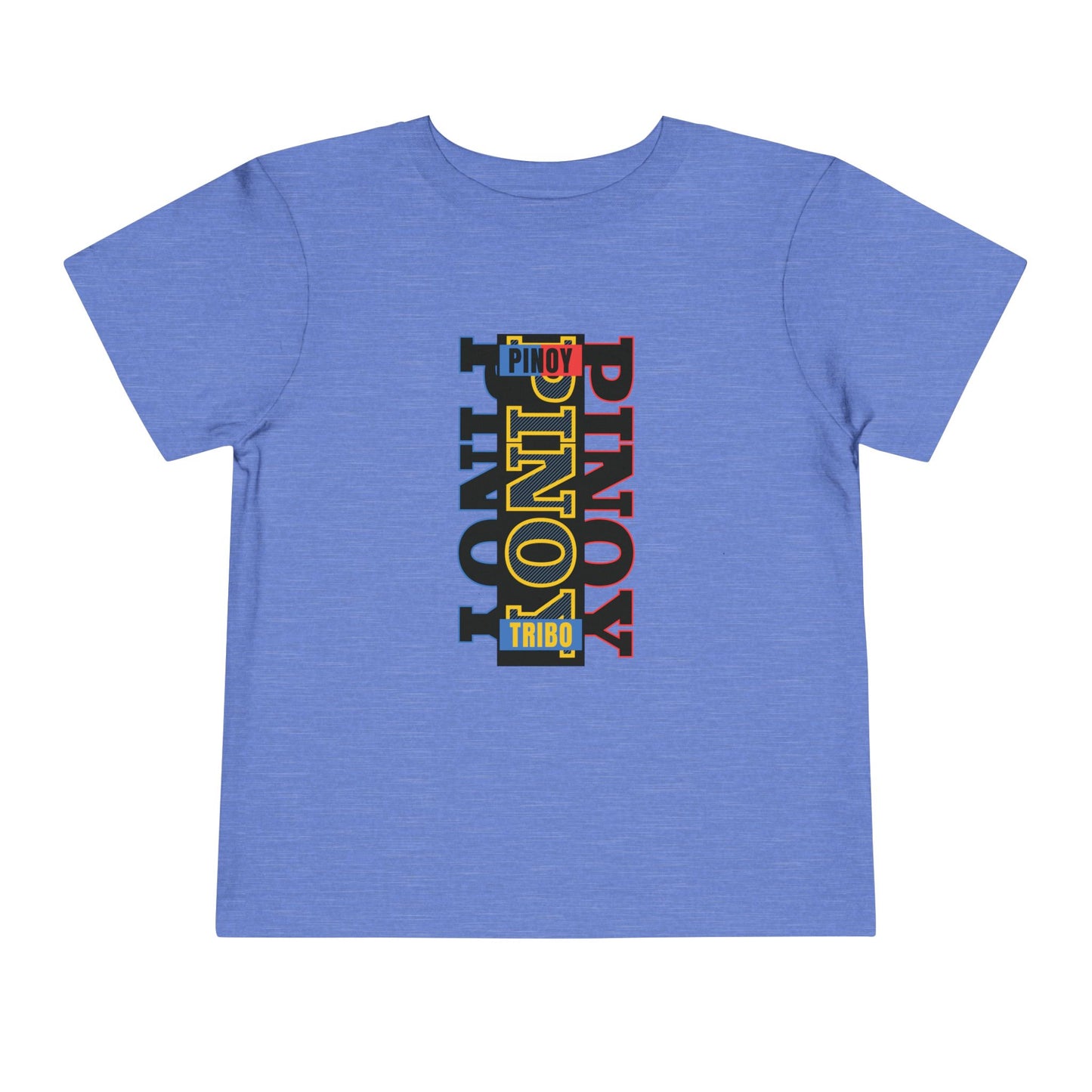 Pinoy Vertical Tri-Color Toddler Tee