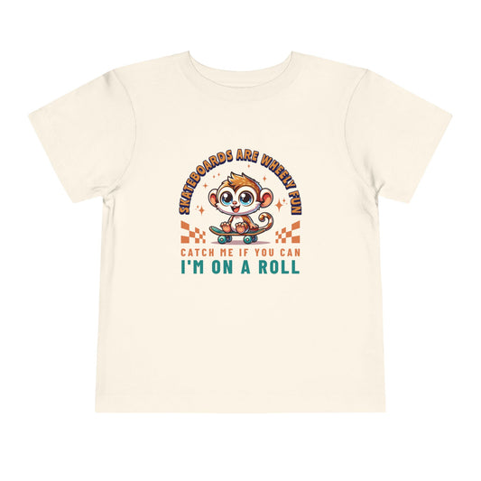 Wheely Fun Skateboard Toddler Tee