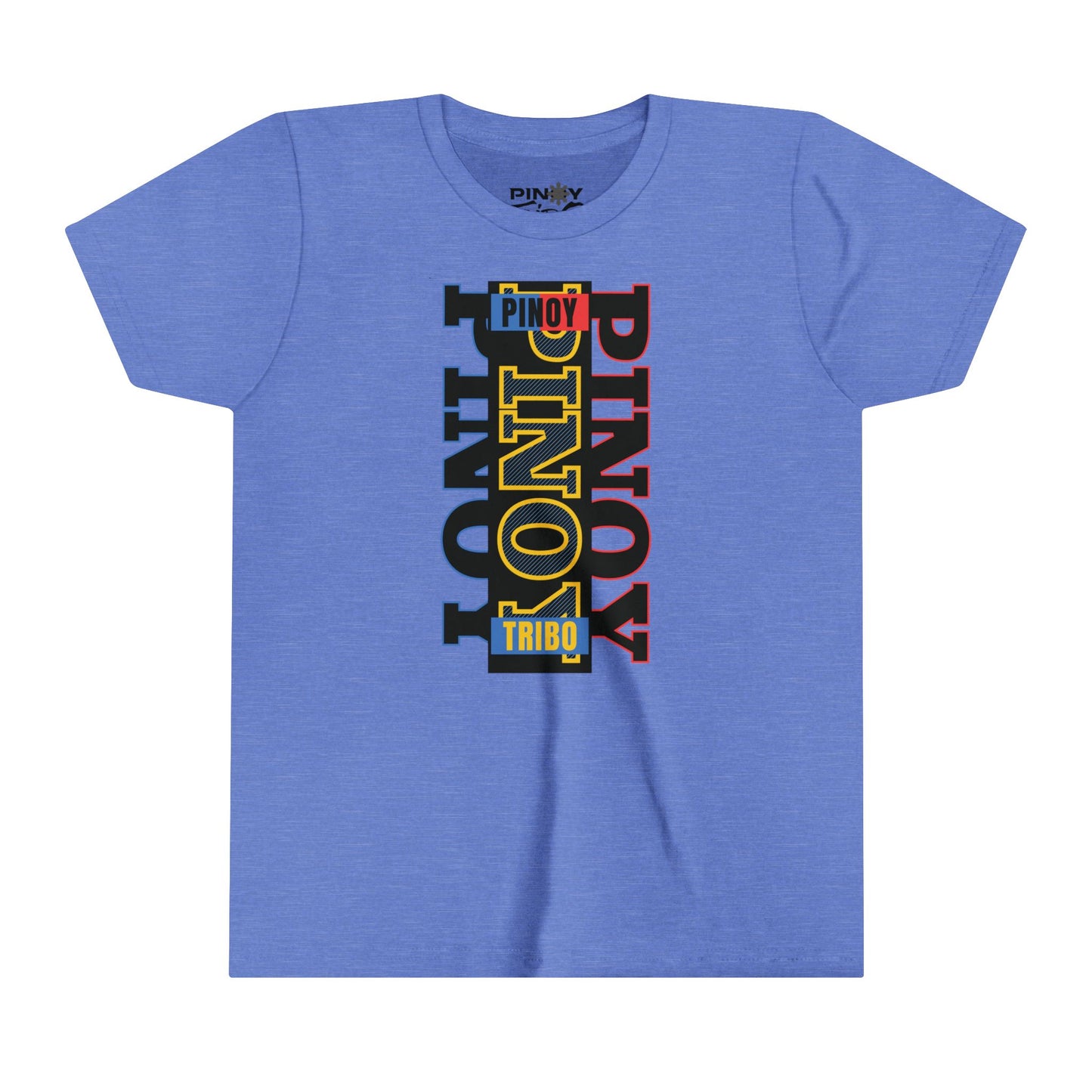 Pinoy Vertical Tri-Color Youth Tee