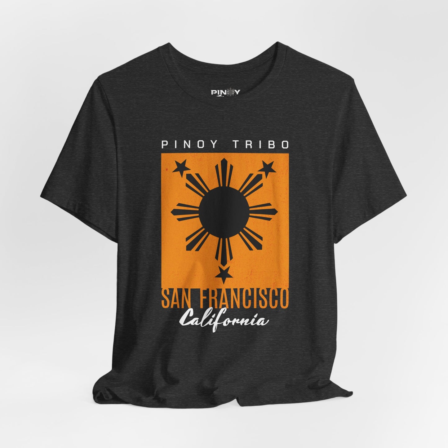 San Francisco California Minimalist Sun Tri-Star Tee (W)