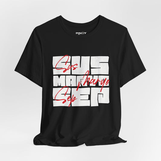 Susmaryosep Block Style Tee