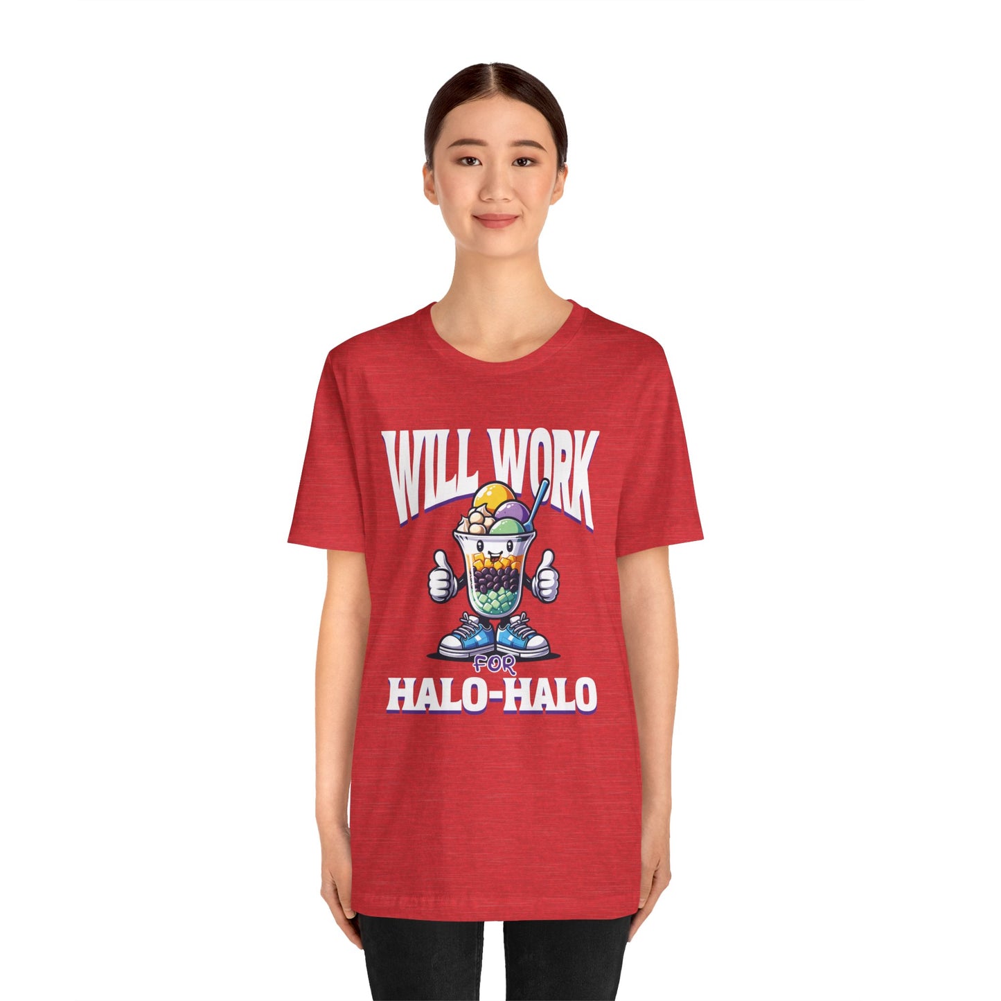 Will Work for Halo-halo Tee (W)