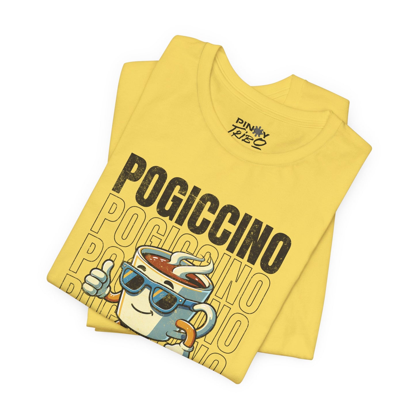 Pogi Cappuccino Vintage Style Tee