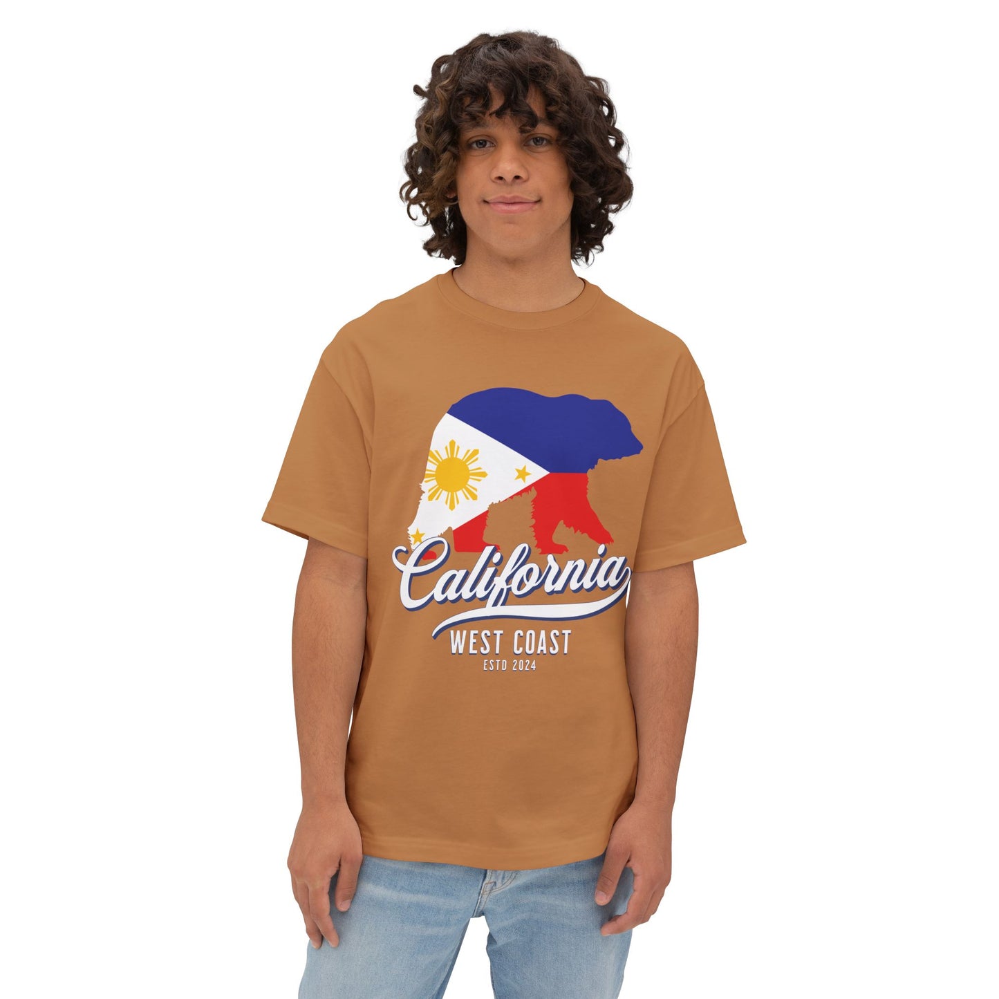 California Bear Flag  Streetwear Tee