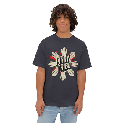 Sun Splash Color Distressed Style Streetwear Tee