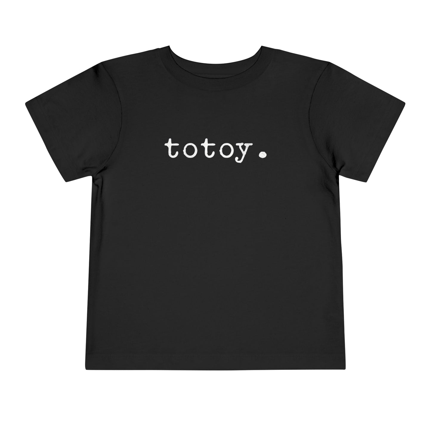 Totoy Typewriter Text Toddler Tee