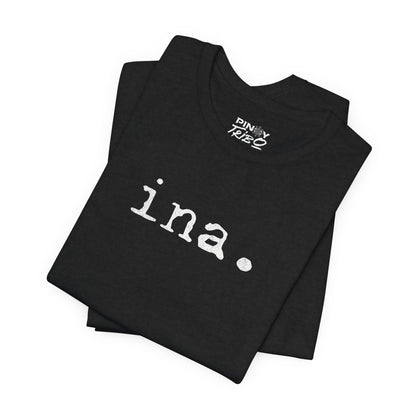 Ina Typewriter Text Tee