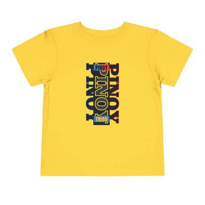 Pinoy Vertical Tri-Color Toddler Tee