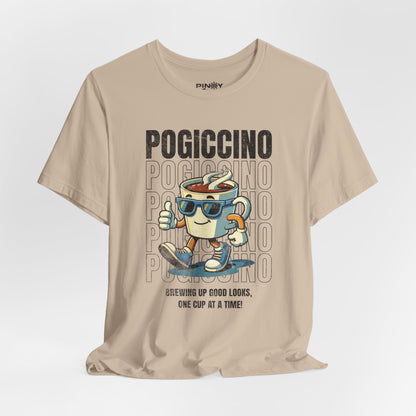 Pogi Cappuccino Vintage Style Tee