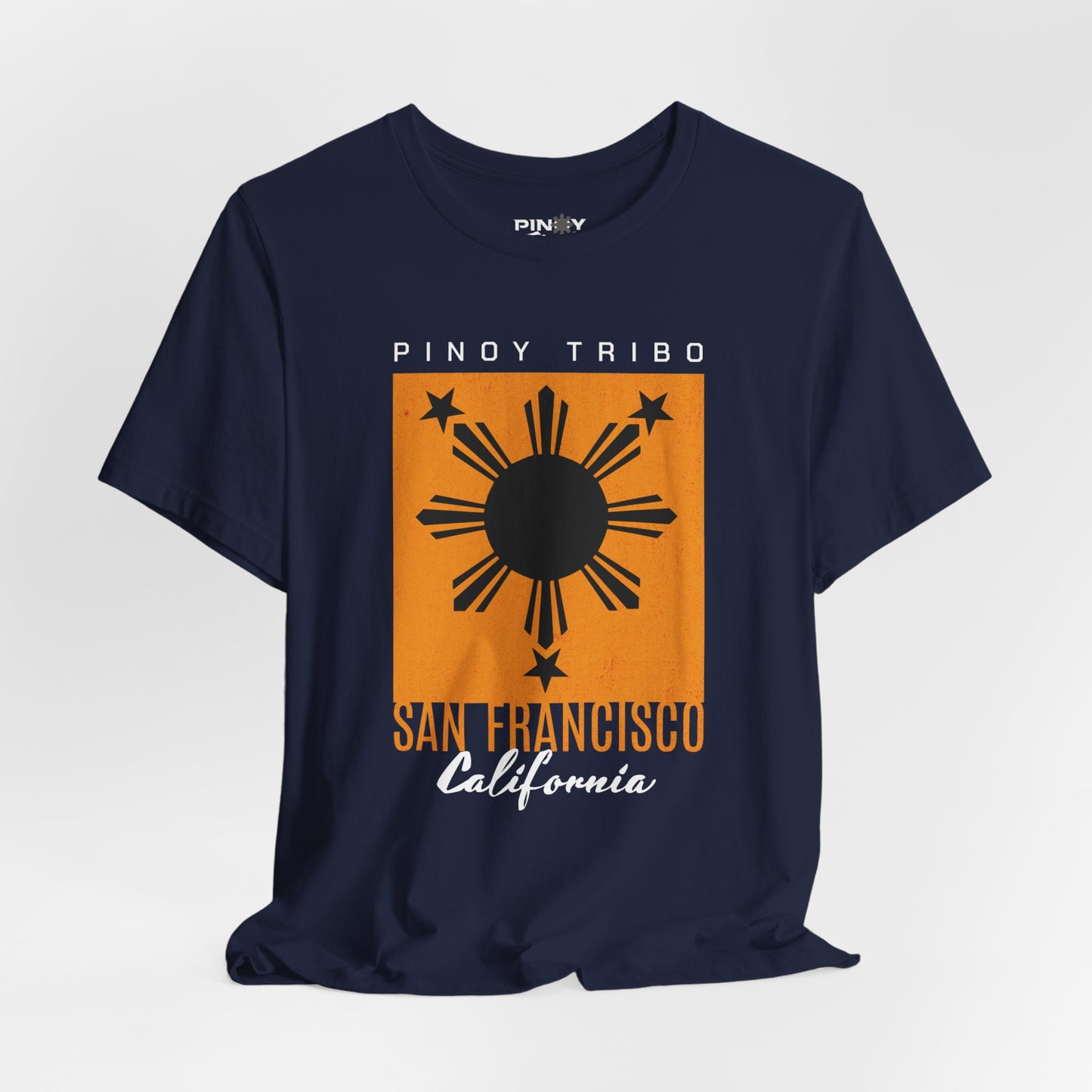 San Francisco California Minimalist Sun Tri-Star Tee (W)