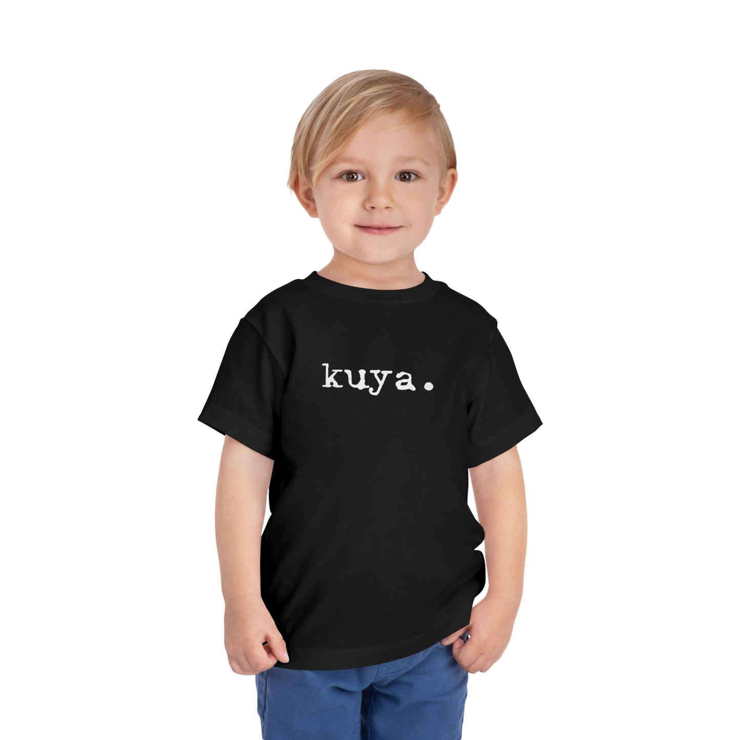 Kuya Typewriter Text Toddler Tee