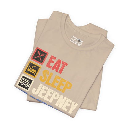 Sleep Jeepney Repeat Vintage Style Tee (W)