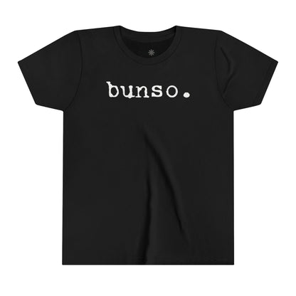 Bunso Typewriter Text Youth Tee