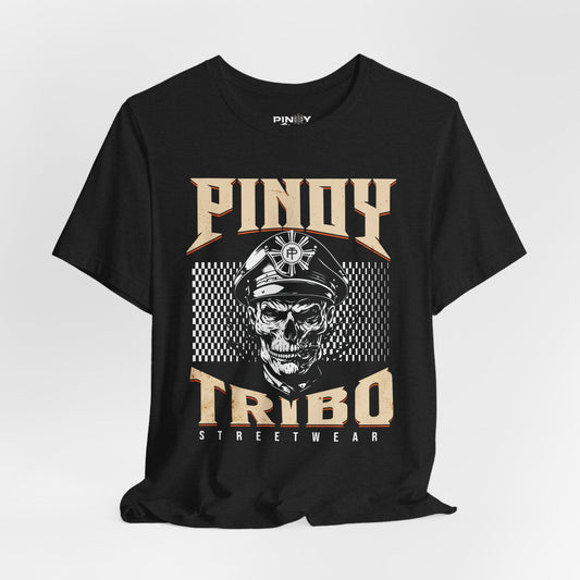 Officer Skull Pinoy Tribo Tee