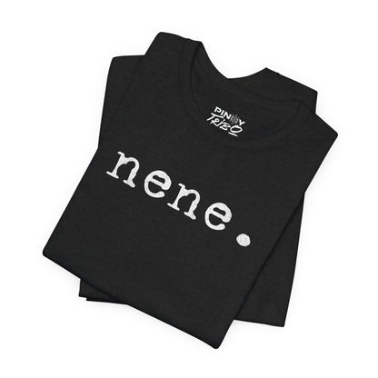 Nene Typewriter Text Tee