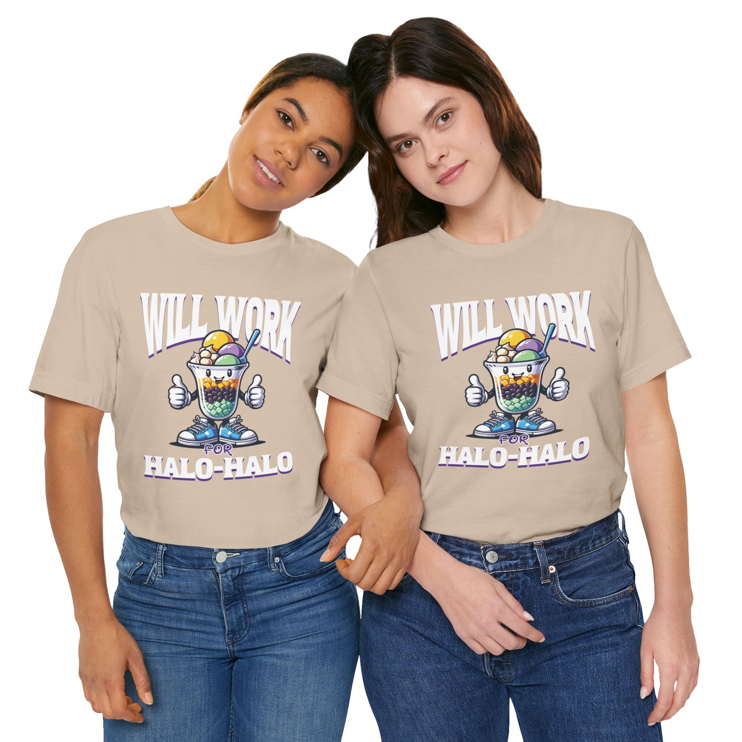 Will Work for Halo-halo Tee (W)