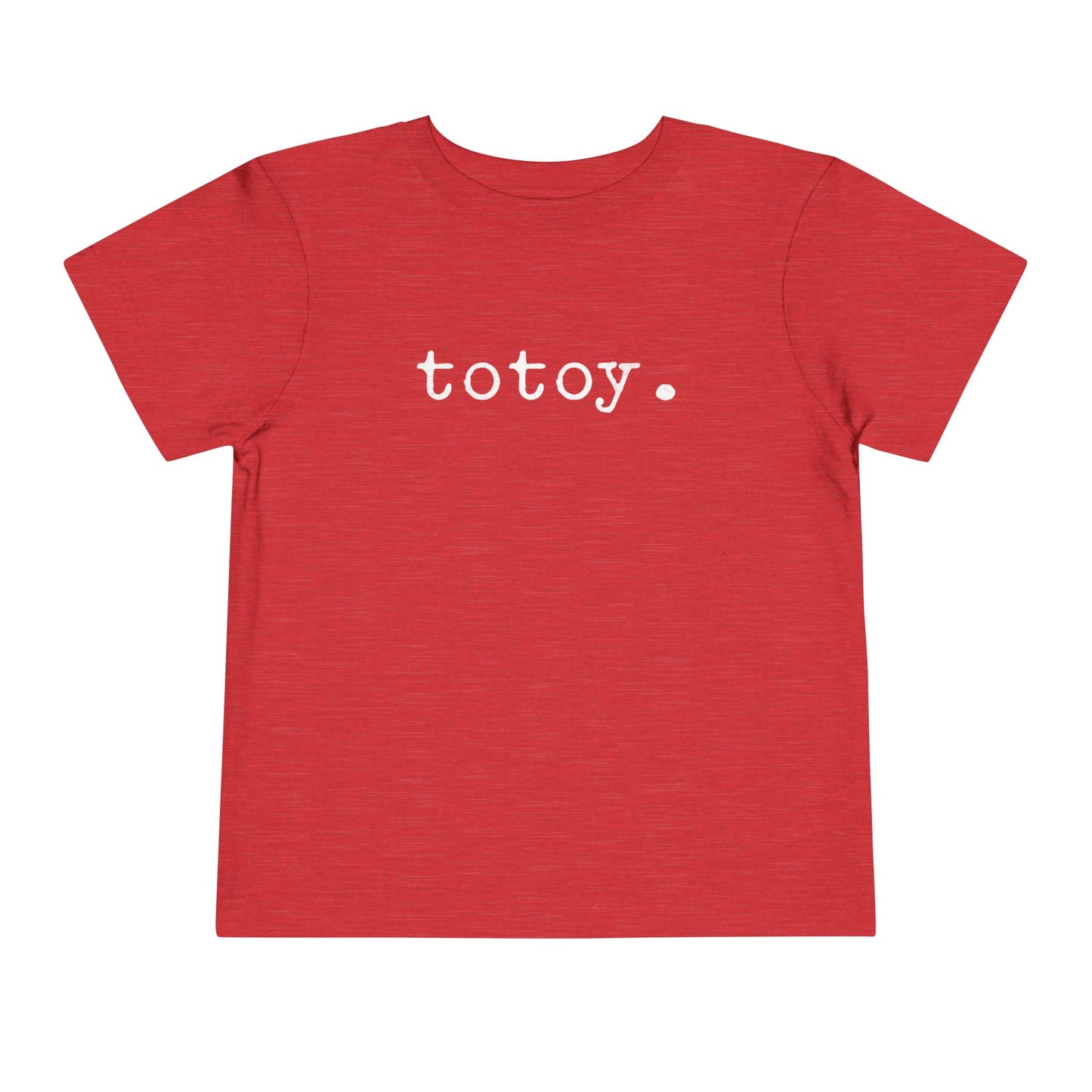 Totoy Typewriter Text Toddler Tee