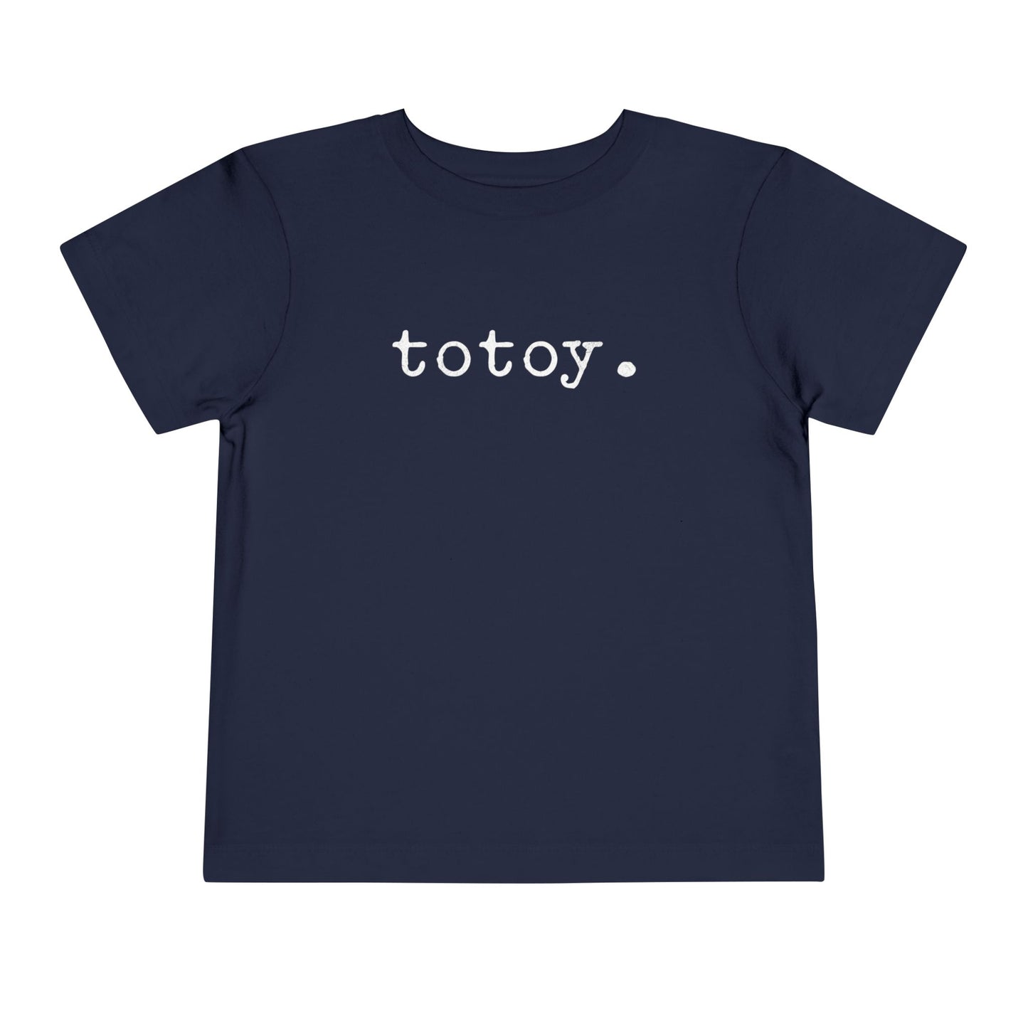 Totoy Typewriter Text Toddler Tee