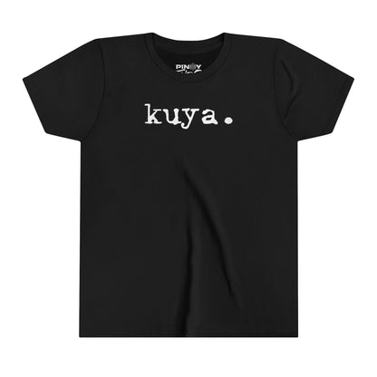 Kuya Typewriter Text Youth Tee