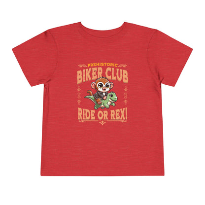 Prehistoric Biker Club Toddler Tee