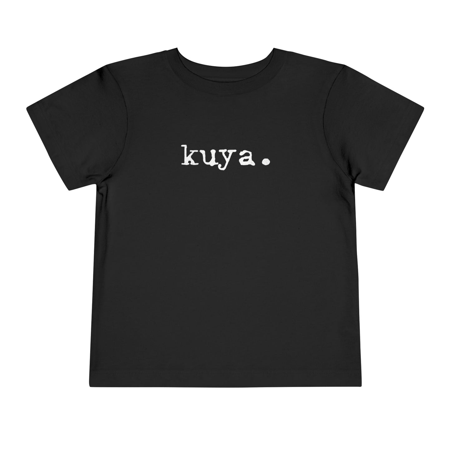 Kuya Typewriter Text Toddler Tee