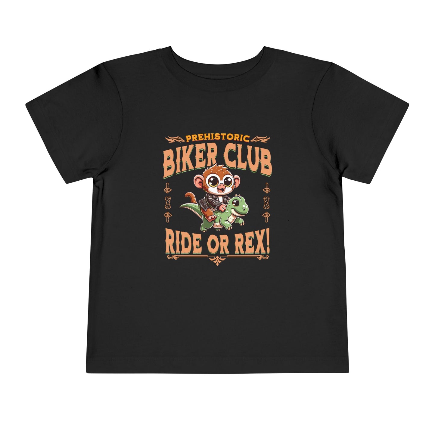 Prehistoric Biker Club Toddler Tee