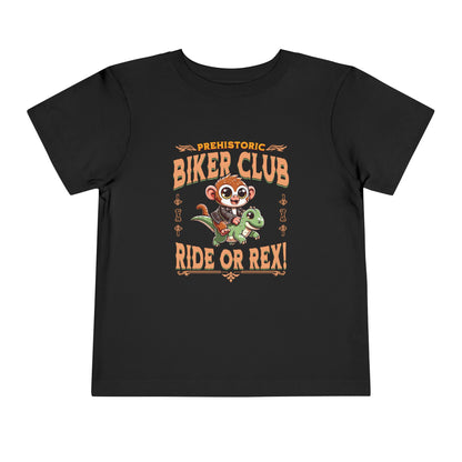 Prehistoric Biker Club Toddler Tee