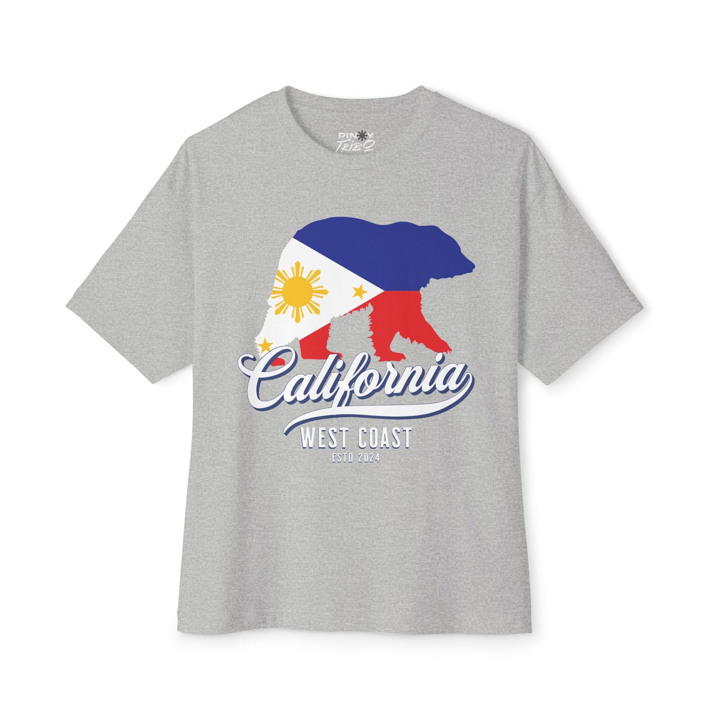 California Bear Flag  Streetwear Tee