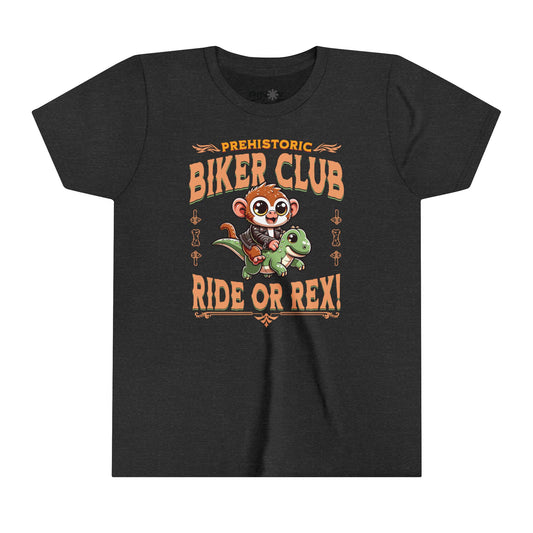 Prehistoric Biker Club Youth Tee