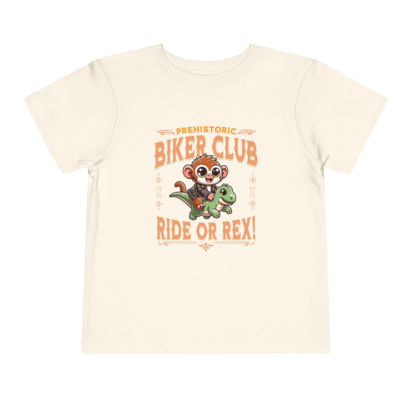 Prehistoric Biker Club Toddler Tee