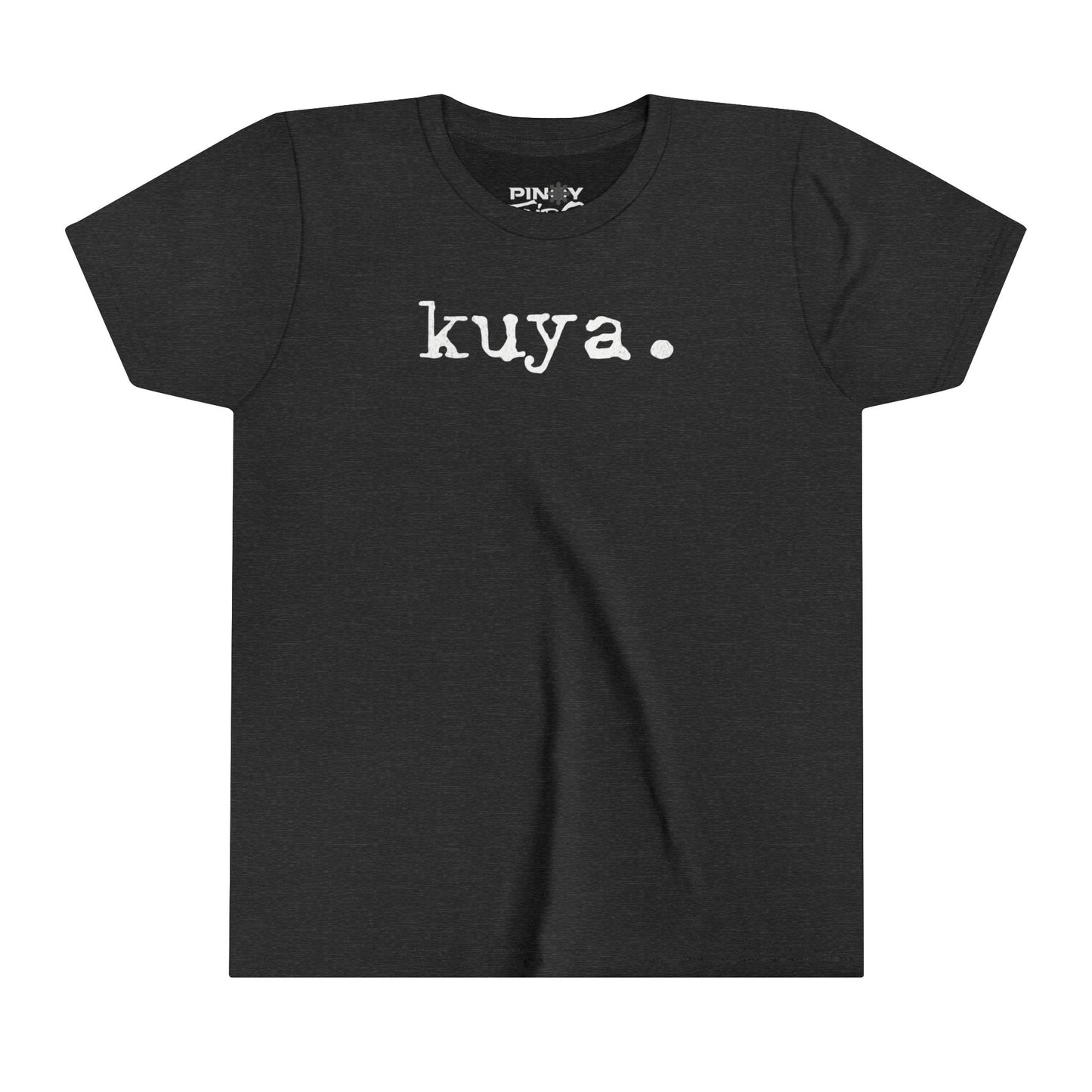 Kuya Typewriter Text Youth Tee