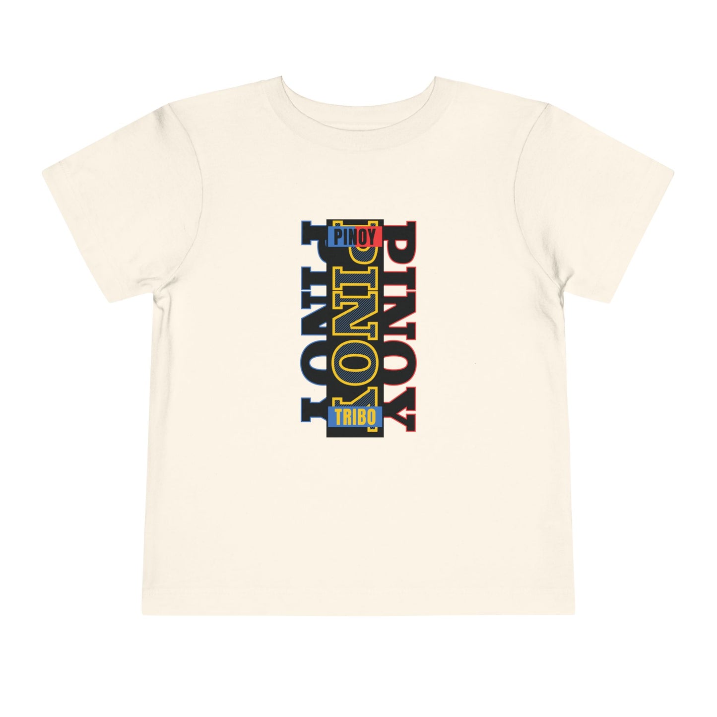 Pinoy Vertical Tri-Color Toddler Tee