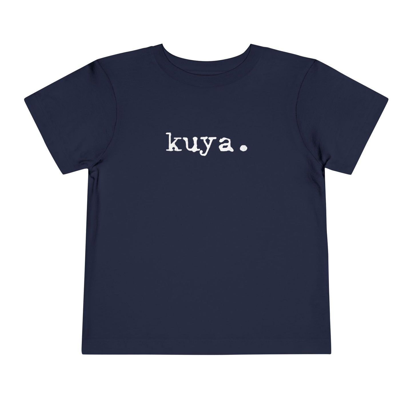 Kuya Typewriter Text Toddler Tee