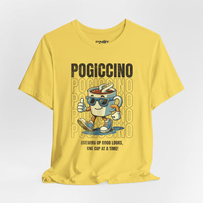 Pogi Cappuccino Vintage Style Tee