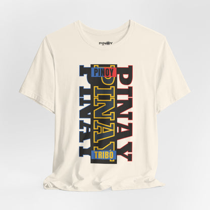 Pinay Vertical Tri-Color Tee