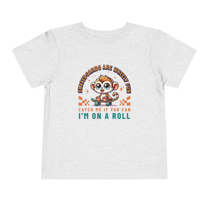 Wheely Fun Skateboard Toddler Tee