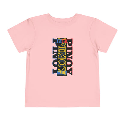 Pinoy Vertical Tri-Color Toddler Tee