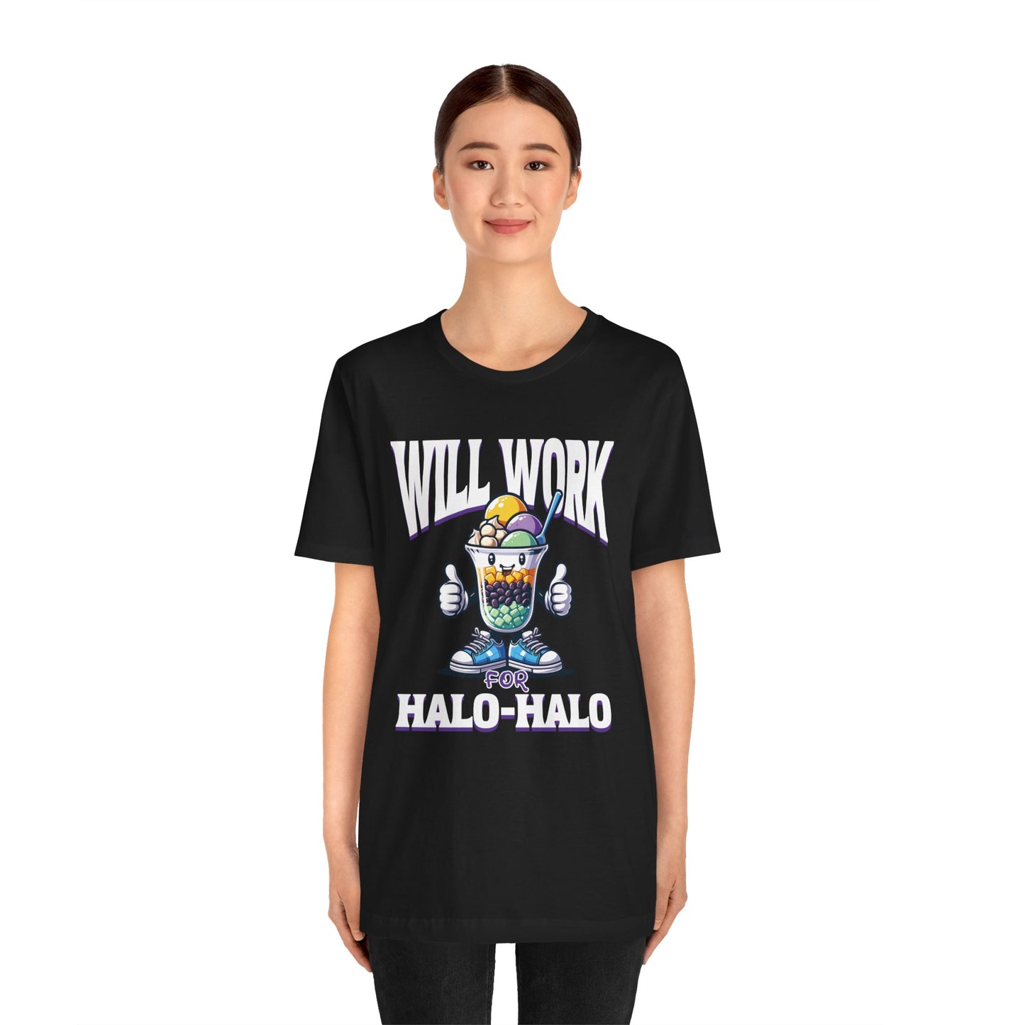 Will Work for Halo-halo Tee (W)