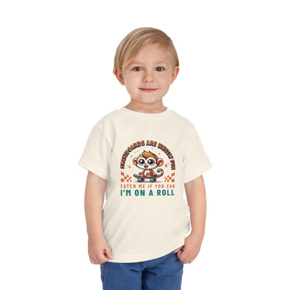 Wheely Fun Skateboard Toddler Tee