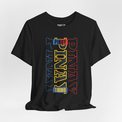 Pinay Vertical Tri-Color Tee