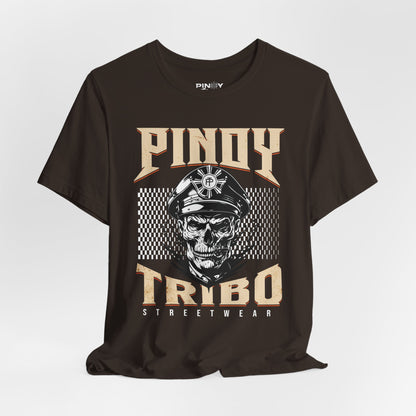 Officer Skull Pinoy Tribo Tee